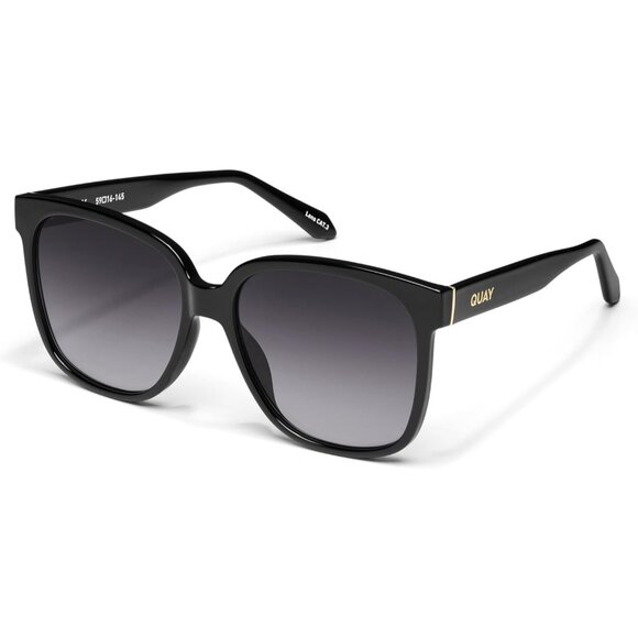 🆕 Women Black Square Lenses UV Protection Oversized Fashion Style Sunglasses - Picture 2 of 5